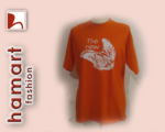 T-Shirt New Transalp Motiv- orange