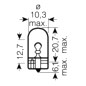 Preview: Lampe 12V5W W2.1X9.5D : Honda XL 600 V Transalp PD10 97-00 (H7-M1591783-PD10)