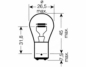 Preview: Lampe 12V21/5W BAY15D Cartechnic 2er Blister Premium: 1597756 : Honda XRV 750 Africa Twin RD07 93-03 (M7-H1593557-RD07)