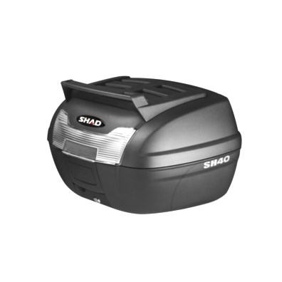 SHAD TOP BOX BLACK 40L SH40 CARGO WITH MOUNTING PLATE : Honda XRV 750 Africa Twin RD07 93-03 (H7-M7110309-RD07)