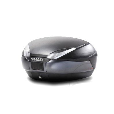 SHAD TOPBOX 48L SH48 BLACK C/W MOUNTING PLATE : Honda XL 650 V Transalp RD11 02-07 (H7-M7110524-RD11)