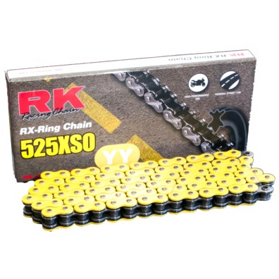 RK X RING CHAIN GE525XSO/118 OPEN CHAIN WITH RIVET LINK : Honda XL 700 VA Transalp ABS RD15 11-13 (H7-M7941329-RD15)