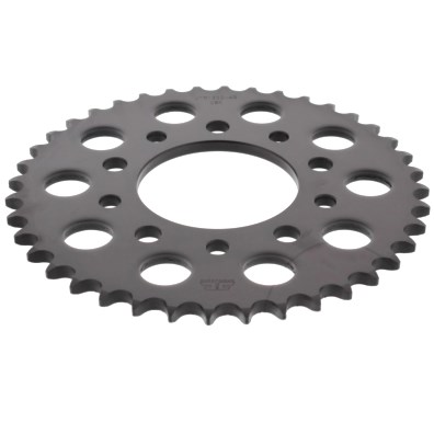 ZBK REAR SPROCKET 40 TOOTH PITCH 525 BLACK INNER DIAMETER 080 BOLT SPACING 110 : Honda XRV 750 Africa Twin RD04 90-92 (H7-M7270646-RD04)