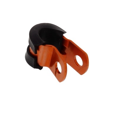 BRAKE HOSE HOLDER JMP by PRO BOLT5MM ALU ORANGE