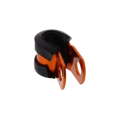 BRAKE HOSE HOLDER JMP by PRO BOLT 6MM ALU ORANGE