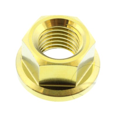 Mutter Kettenrad Pro Bolt M10 x 1.25 mm Titan gold : Honda XL 600 V Transalp PD10 97-00 (H7-M7759102-PD10)