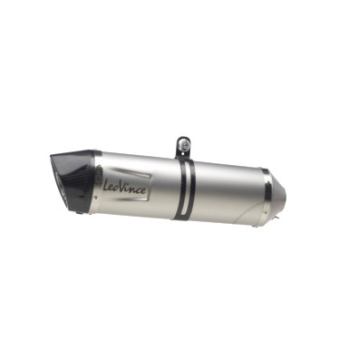 SILENCER LEOVINCE SBK STAINLESS LV ONE II SLIP ON EVO 2 : Honda XRV 750 Africa Twin RD07 93-03 (H7-M7820439-RD07)