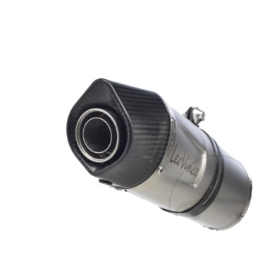 Preview: Schalldämpfer SBK Edelstahl Lv One Slip On Evo : Honda XL 700 VA Transalp ABS RD15 11-13 (H7-M7820436-RD15)