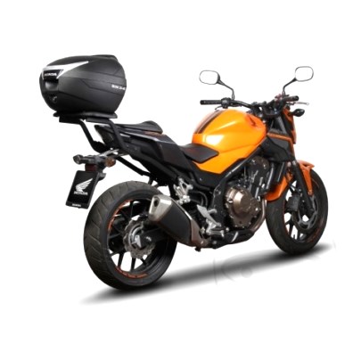 TOPCASE CARBON 34L SHAD SH34 mit Trägerplatte : Honda XL 650 V Transalp RD10 00-01 (H7-M7110837-RD10)