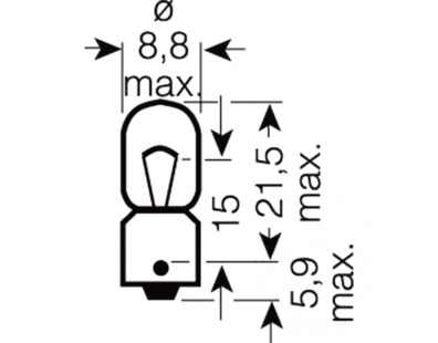 Lampe 12V4W BA9S : Honda XL 600 V Transalp PD06 87-93 (H7-M1590181-PD06)