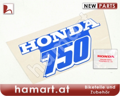 Aufkleber Honda 87135-MV1-930ZA Honda XRV 750 RD04 Africa Twin 1990-1992