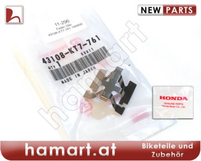 Bremsklotz Gleitstift Feder hi Honda XRV 750 RD07 Africa Twin 1993-2000