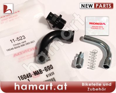 Choke valve set Honda XRV 650 RD03 Africa Twin 1988-1989