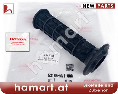 Griff Gummi rechts 53165-MV1-000 Honda XRV 750 RD04 Africa Twin 1990-1992