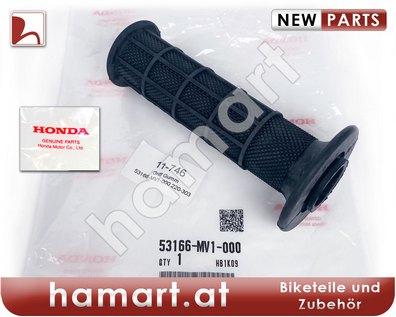 Griff Gummi links 53166-MV1-000 Honda XRV 750 RD04 Africa Twin 1990-1992