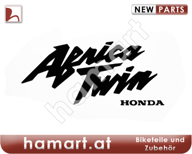 Preview: Aufkleber Africa Twin RD07a Front silber schwarz Honda XRV 750 RD07 Africa Twin