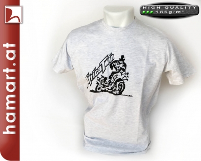 T-Shirt Africa Twin Drift gray