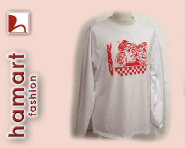 T-shirt CBR Logo longsleeves - white