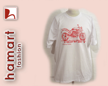 T-shirt Hornet motiv - white