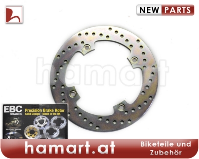 Bremsscheibe EBC MX / Enduro / ATV hinten : Honda XRV 750 Africa Twin RD07 93-03 (H7-M7604101-RD07)