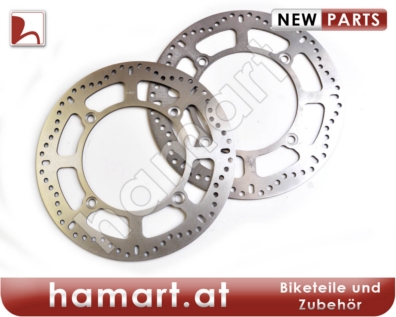 EBC Brake disc front set 2 pieces Honda XRV 750 RD04 Africa Twin 1990-1993