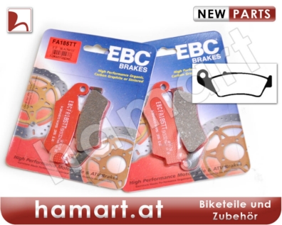 EBC Brake pads front 2 sets Honda XL 650 V Transalp RD11 2002-2007