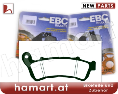 EBC Bremsklotze Bremsbeläge vorne 2 Stk Set Honda XL 700 V Transalp ABS vo 2008-2013