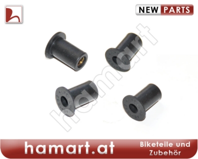 Mutter Gummi Verkleidung Set 4 Stk. Honda XL 650 V Transalp RD10 2000-2001