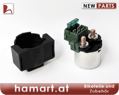 Preview: Magnetschalter Anlasserrelais mit Halter: Honda XRV 650 Africa Twin RD03 88-90 (6885-RD03)