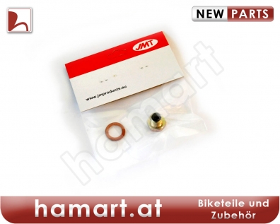 Ölablassschraube magnetisch JMP M14X1.50 mit Dichtring : Honda XL 650 V Transalp RD10 00-01 (H7-M7239320-RD10)