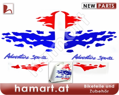 Sticker Set Tank Honda XRV 750 RD07 Africa Twin