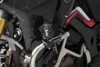 SW-Motech Crash bar clamps for lights : XRV 750 Africa Twin RD07 (NSW.00.004.13000/B)