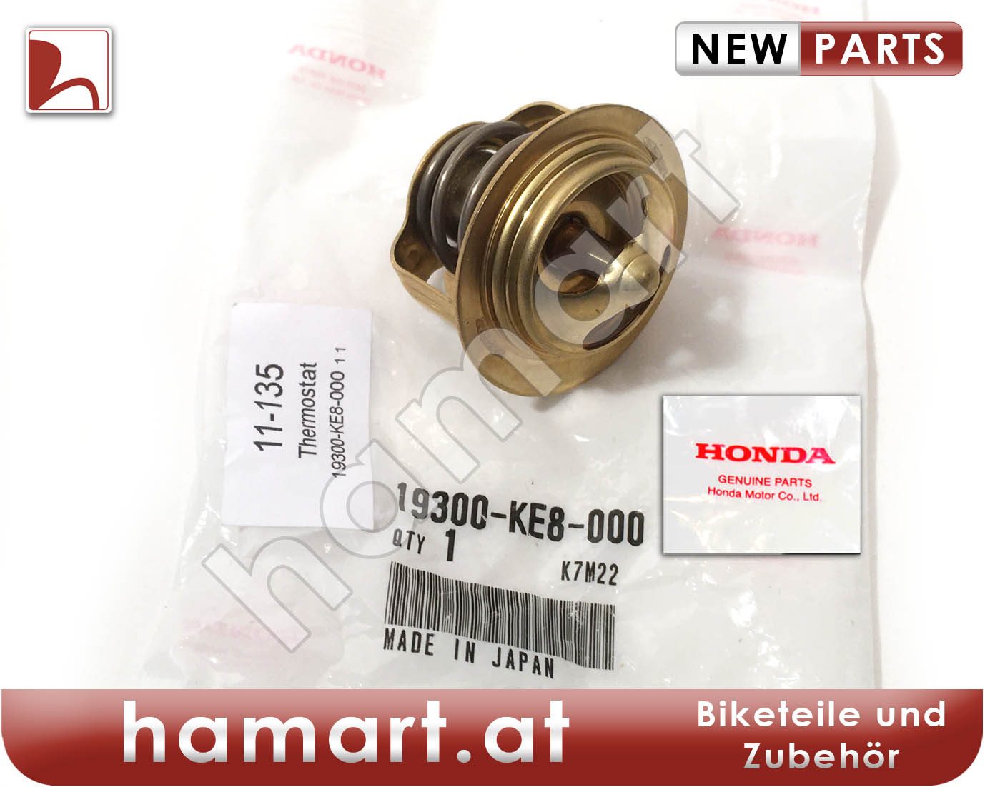 hamart - Thermostat XR 19300-KE8-000 Honda XL 600 V Transalp PD06