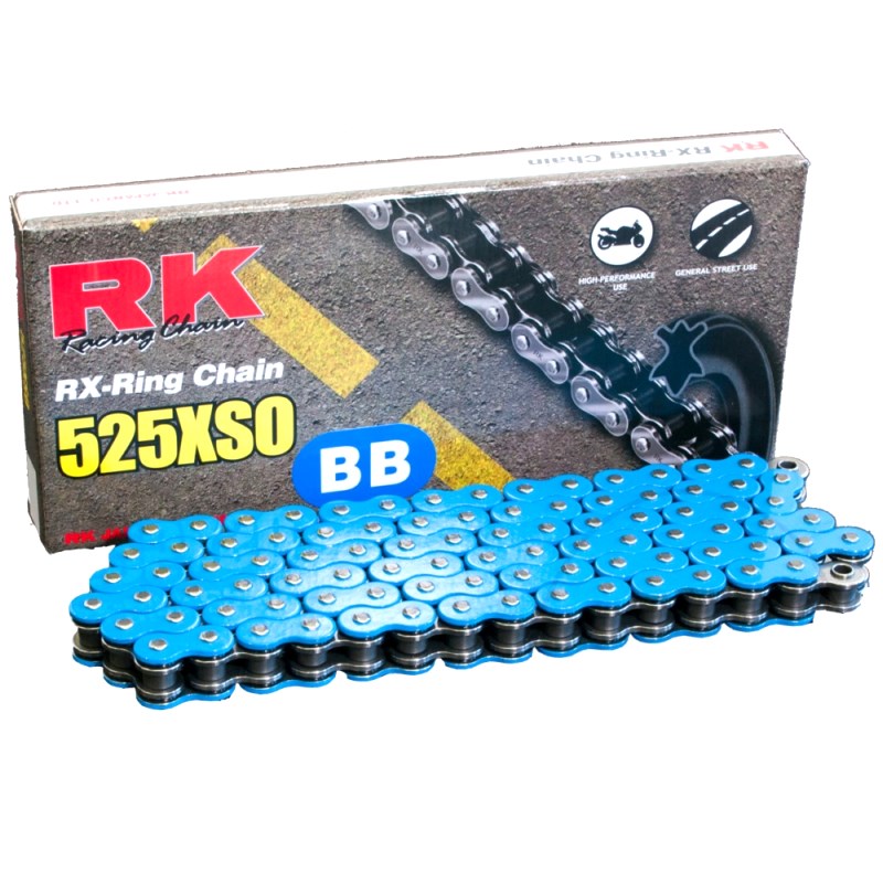 RK X-Ringkette BL525XSO/118 Kette offen mit Nietschloss : Honda XL 650 V Transalp RD10 00-01 (H7-M7941305-RD10)