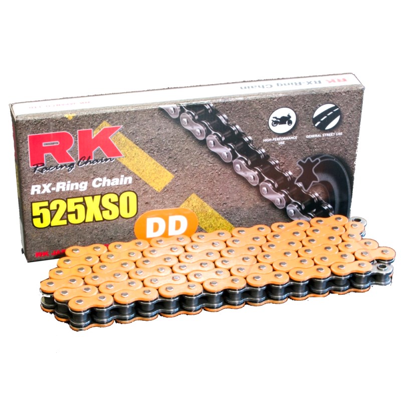 RK X-Ringkette OR525XSO/118 Kette offen mit Nietschloss : Honda XL 600 V Transalp PD10 97-00 (H7-M7941311-PD10)