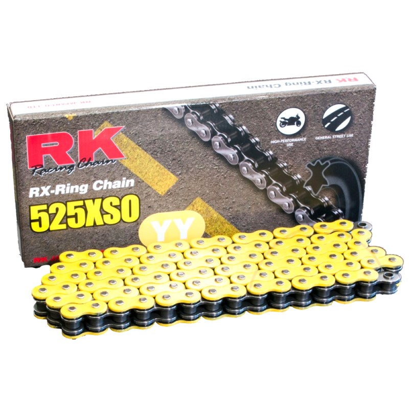RK X-Ringkette GE525XSO/118 Kette offen mit Nietschloss : Honda XL 600 V Transalp PD06 87-96 (H7-M7941329-PD06)