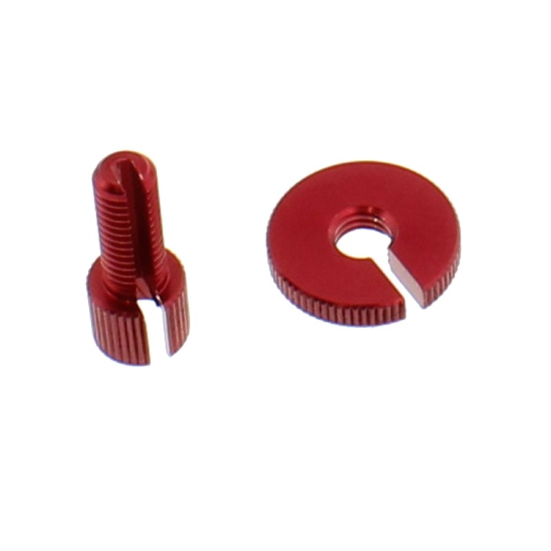 SCHR STELL PROBOLT M8 ALU RED : Honda XL 700 VA Transalp ABS RD15 11-13 (H7-M7758890-RD15)