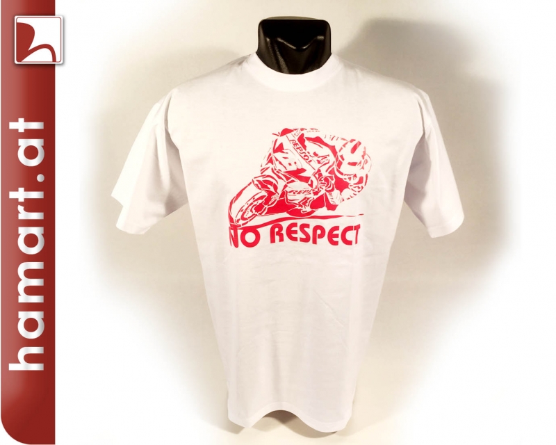 T-shirt CBR Racing  Logo - white/red