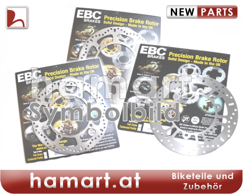 Bremsscheibe EBC MX / Enduro / ATV vorne : Honda XL 600 V Transalp PD06 87-96 (H7-M7607591-PD06)