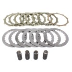 CLUTCH REPAIR KIT TRW INCLUDING PLATES, STEELS, SPRINGS : Honda XL 700 VA Transalp ABS RD13ABS 08-10 (H7-M7380306-RD13ABS)