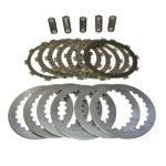 CLUTCH KIT STANDARD EBC FRICTION PLATES, STEELS & SPRINGS : Honda XL 600 V Transalp PD10 97-00 (H7-M7457443-PD10)