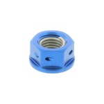 Mutter Kettenrad Pro Bolt M10 x 1.25 mm Alu Racing blau : Honda XL 650 V Transalp RD10 00-01 (H7-M7759096-RD10)